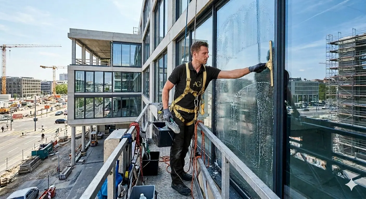 Glas- und Fensterreinigung