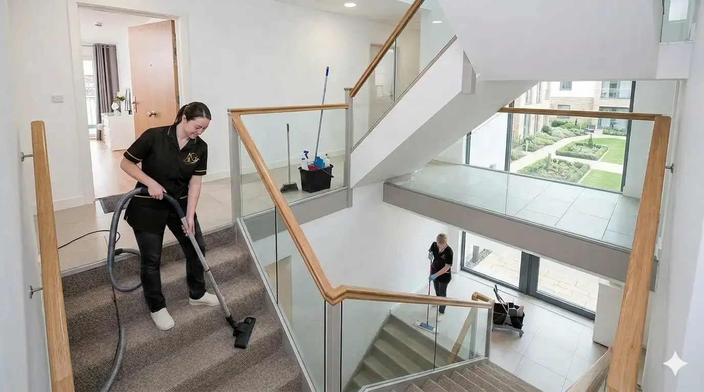 Treppenhausreinigung für Wohnanlagen
